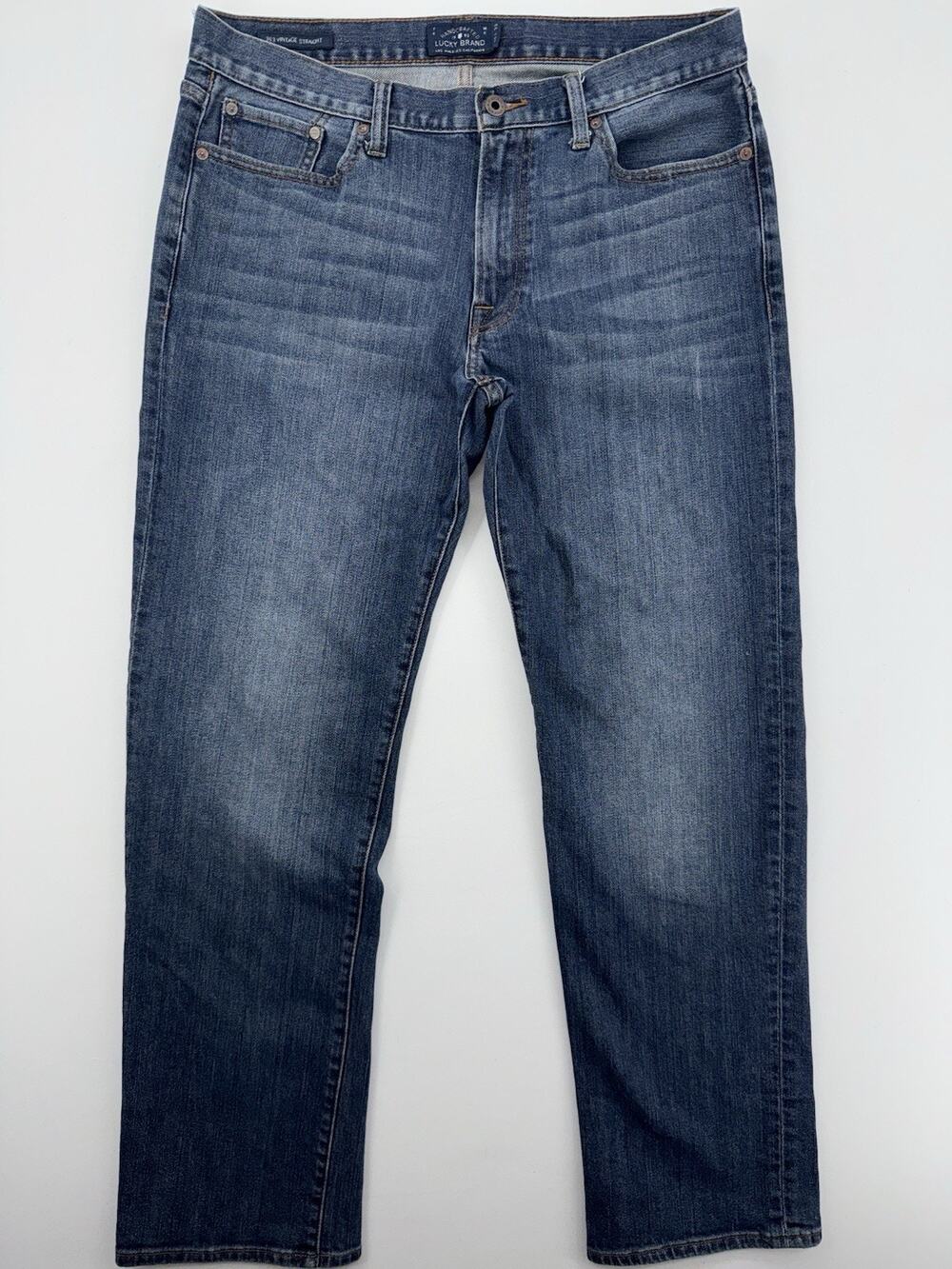 Lucky Brand Mens 363 Vintage Straight Denim Jeans Size 34x32